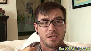 Stepsis Feels Intense Anal Pleasure in Doggy