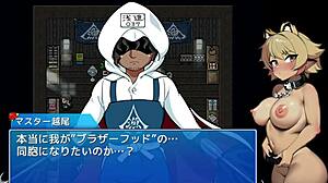 Sea devil confrontation in fishing game.