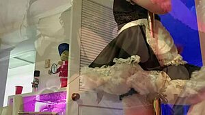 Bts - photo shoot compilation in shower bathroom, kinky lingerie and pierced nipples on display for exhibitionists.