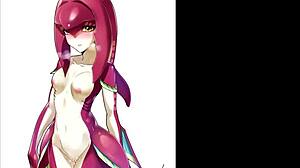 Mipha from Legend of Zelda compilation rule 34
