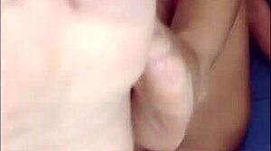 guided jerk off with footjob, cum deliciously you pervert in pov