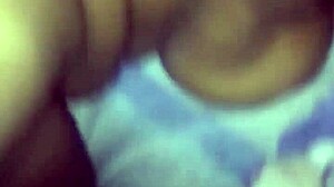 Big booty thot receives huge facial