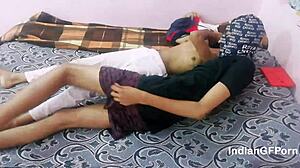 Skinny Indian Babe Screams Through Hard Fucking Orgasms