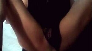 Cabalgando Enorme Dildo Solo Play