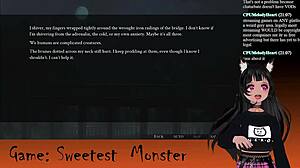 vtuber lewdneko plays hentai monster game 😈