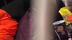 stepmother flashing and watching big black cock with milf desires