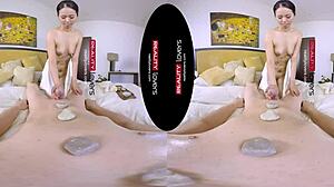 Thai Girl Rides Cock With Piercing Clit