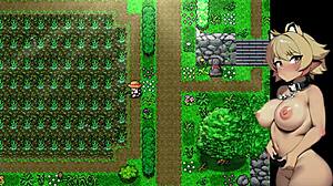 Sea devil confrontation in fishing game.