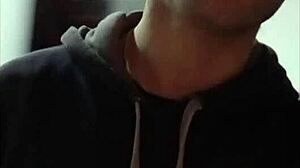 black gay couple enjoys passionate cock play in their intimate moments together, exploring every inch.