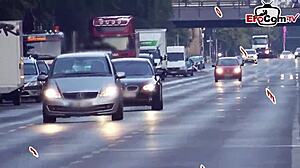 Deutsche Schlampe Teen 18+ Getroffen Für Outdoor POV Sex Auf Der Straße