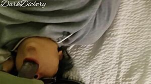 Curious about a thick sexy brunette? See her wet panties with a vibrator and buttplug show!