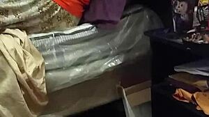 stepmother flashing and watching big black cock with milf desires