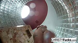 hot shower lesbian fun christy dahlia ivan boobs tits ass