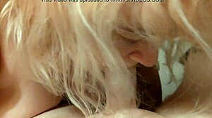 American slut performs deepthroat blowjob sucking cock intensely in hardcore scene with moaning and cumshot