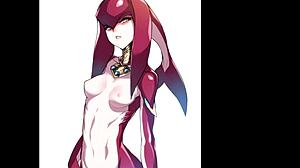 Mipha from Legend of Zelda compilation rule 34