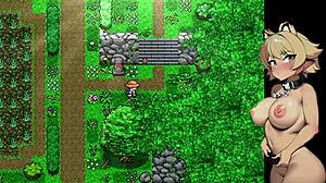 Sea devil confrontation in fishing game.