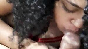 She sucks it so good, she's a total expert!