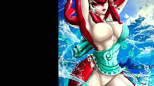 Mipha from Legend of Zelda compilation rule 34