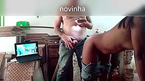 Each Visit Brings Delicious Anal Sex With Naughty Married Brazilian Teen, Ending In Mouth Creampie
