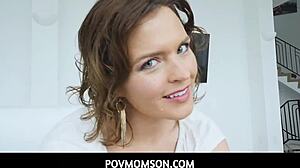 krissy fucks her stepson on the couch after long taboo relationship