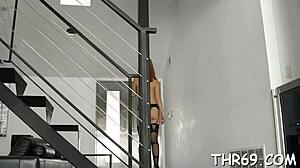 Cock engulfing tumblr teen pornstar deepthroats small tits, pussy filled with cumshot on face in hardcore action.