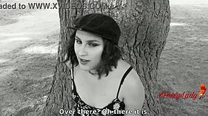 Stranger Controls My Orgasm In Public Bet