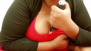 i can't resist my indian aunt's huge sexy tits and big boobs