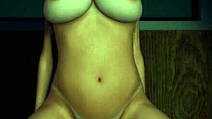 I watch the sexy mature cougar ride dildo with tan lines and big tits.