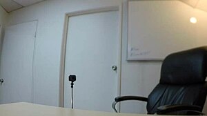 violet coxxx in a rough pov casting interview with costumes