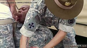 Soldiers' Nude Training with Explosions and Punishment