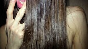 Sexy girl fucks every day like mad in home video 4k