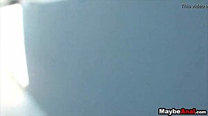 Amateur brunette tries first anal with evelyn lacie!