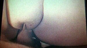 bbw wife with big natural tits gets fucked hard and creampied 😍