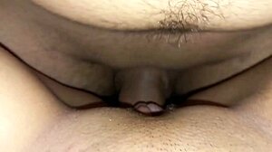 Horny Cousin Cums In Kitchen