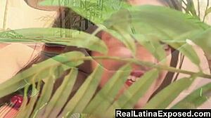 reallatinaexposed – tropical latina rachel milan coaxing a load