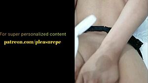 Young Latina Measures Fingers For New Experience