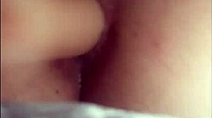 Teen brunette masturbates her perfect wet body. 😍