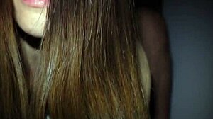 Sexy girl fucks every day like mad in home video 4k