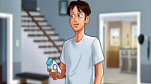 I watch stepmom and friend fuck stepson