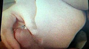 bbw wife with big natural tits gets fucked hard and creampied 😍