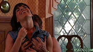 I love watching Ava Dalush eat pussy in this lesbian scene