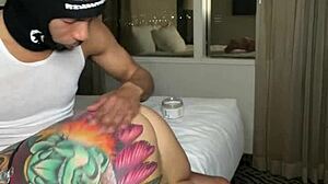 santana red fucked good after massage session 😘