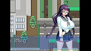 President Yukino Gets Creampied by Boss in Outdoor Hentai Game