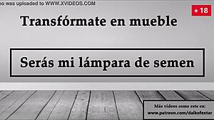 Transform Into My Cum Lamp Slave in Spanish JOI Game