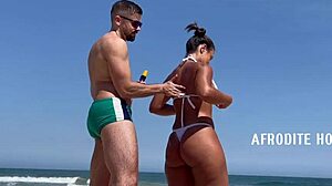 Afrodite Sucks Dick On Barra Da Tijuca Beach