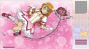 kousaka kirino strips during arkanoid gameplay 😘