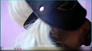 i enjoy sloppy deepthroat blowjob from blonde african teen 18+ mzhardbutt