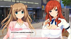 Lewd project idol part 1, idol flashes tits and ass in anime hentai