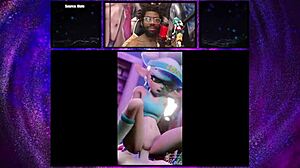 marie and callie take turns riding a creamy cock