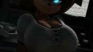 Suggestive compilation of fnia girls with big tits and ass in various positions